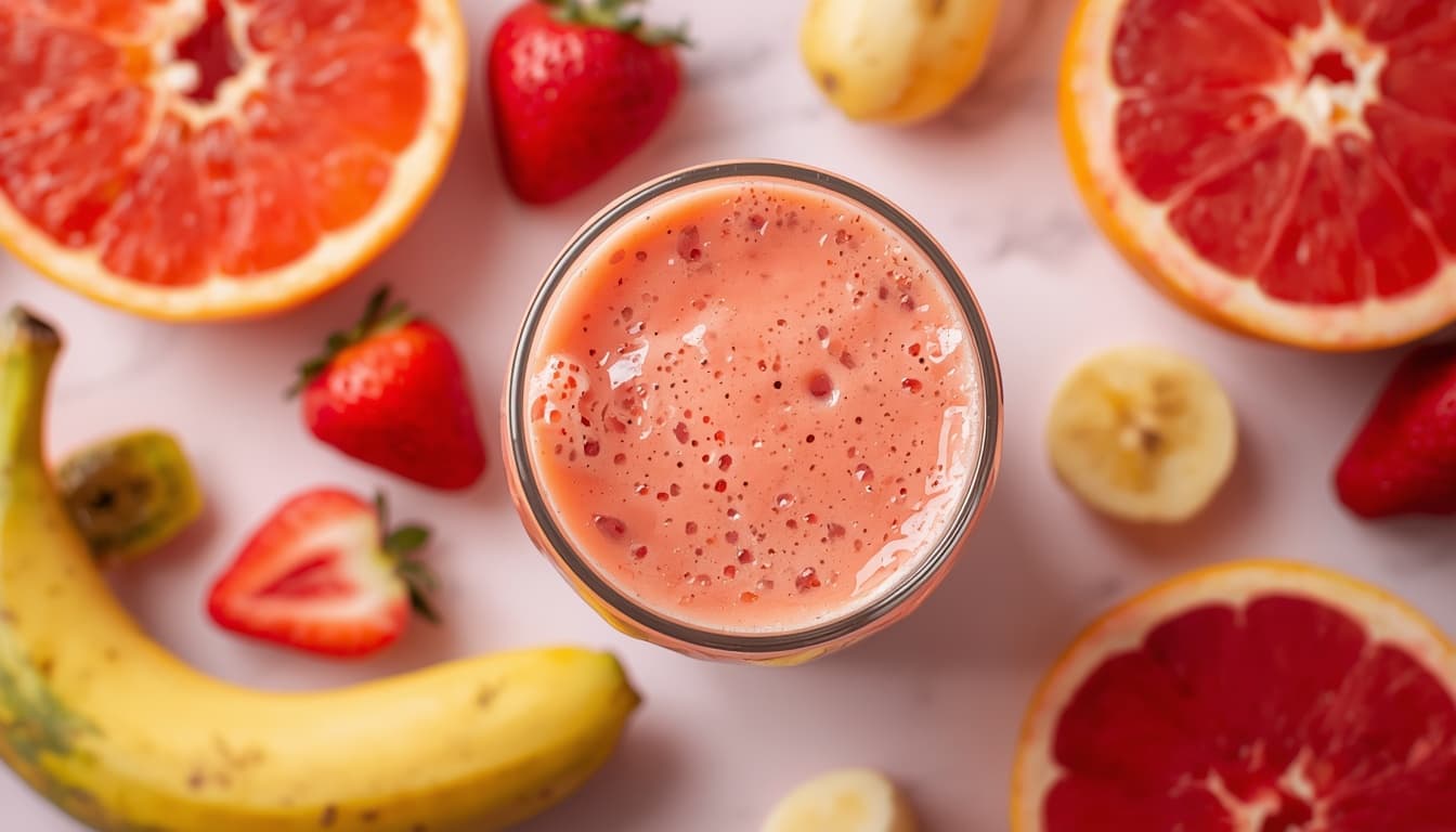 Grapefruit Strawberry Freshness