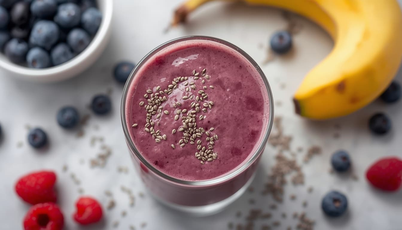 Purple Chia Berry Velvet