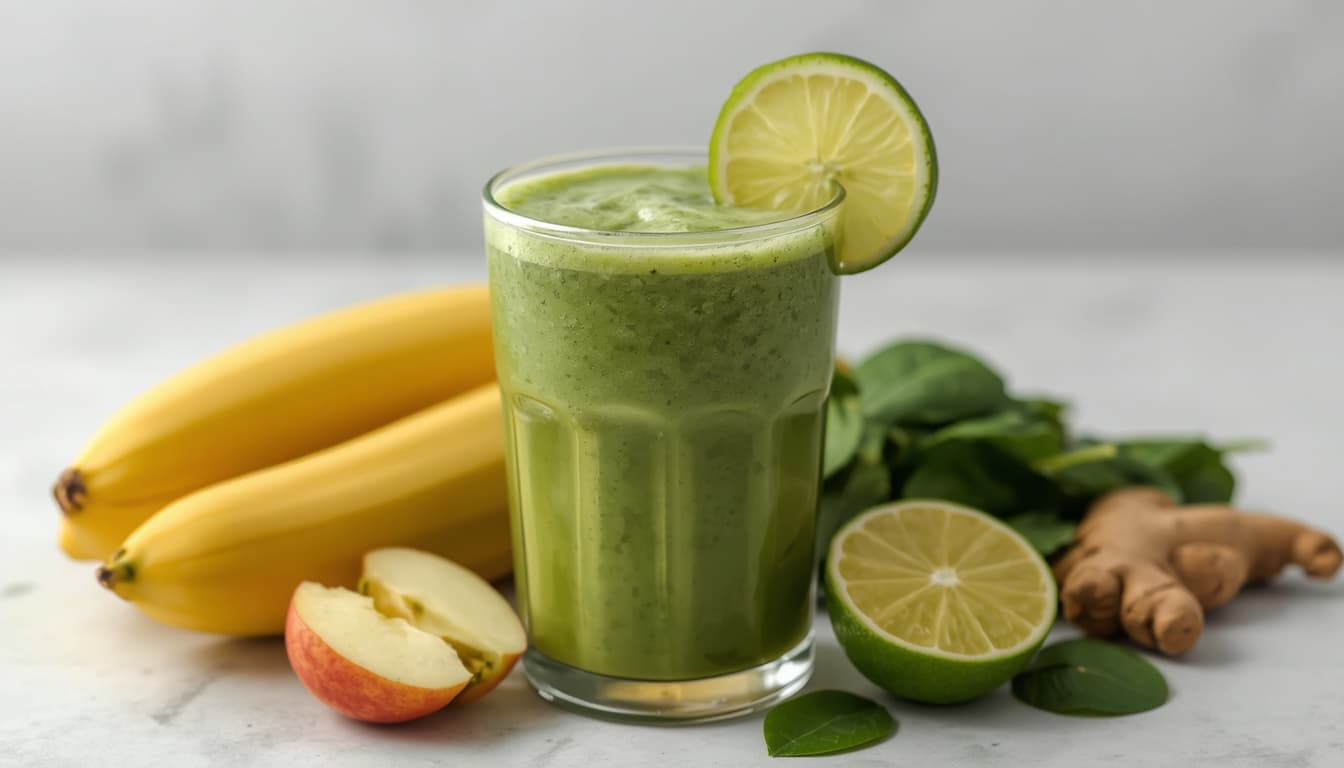 Apple Spinach Lime Refresh