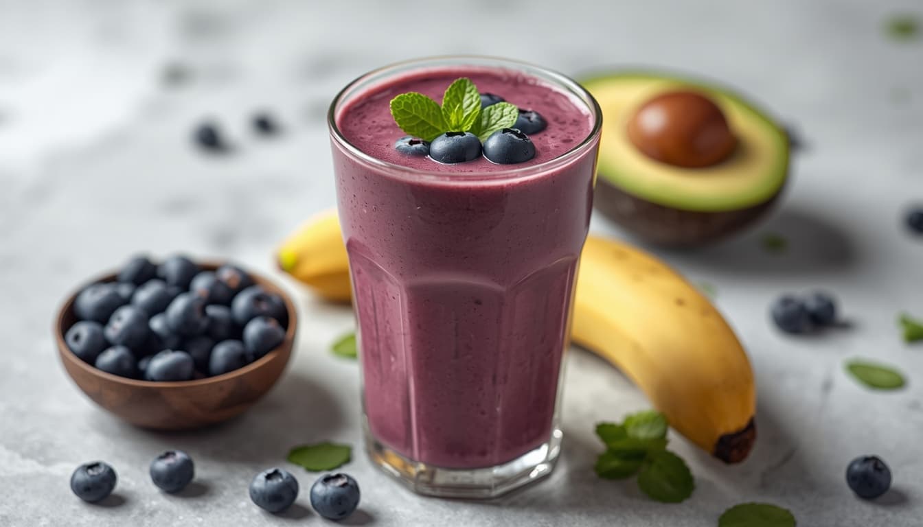 Blueberry Avocado Silk