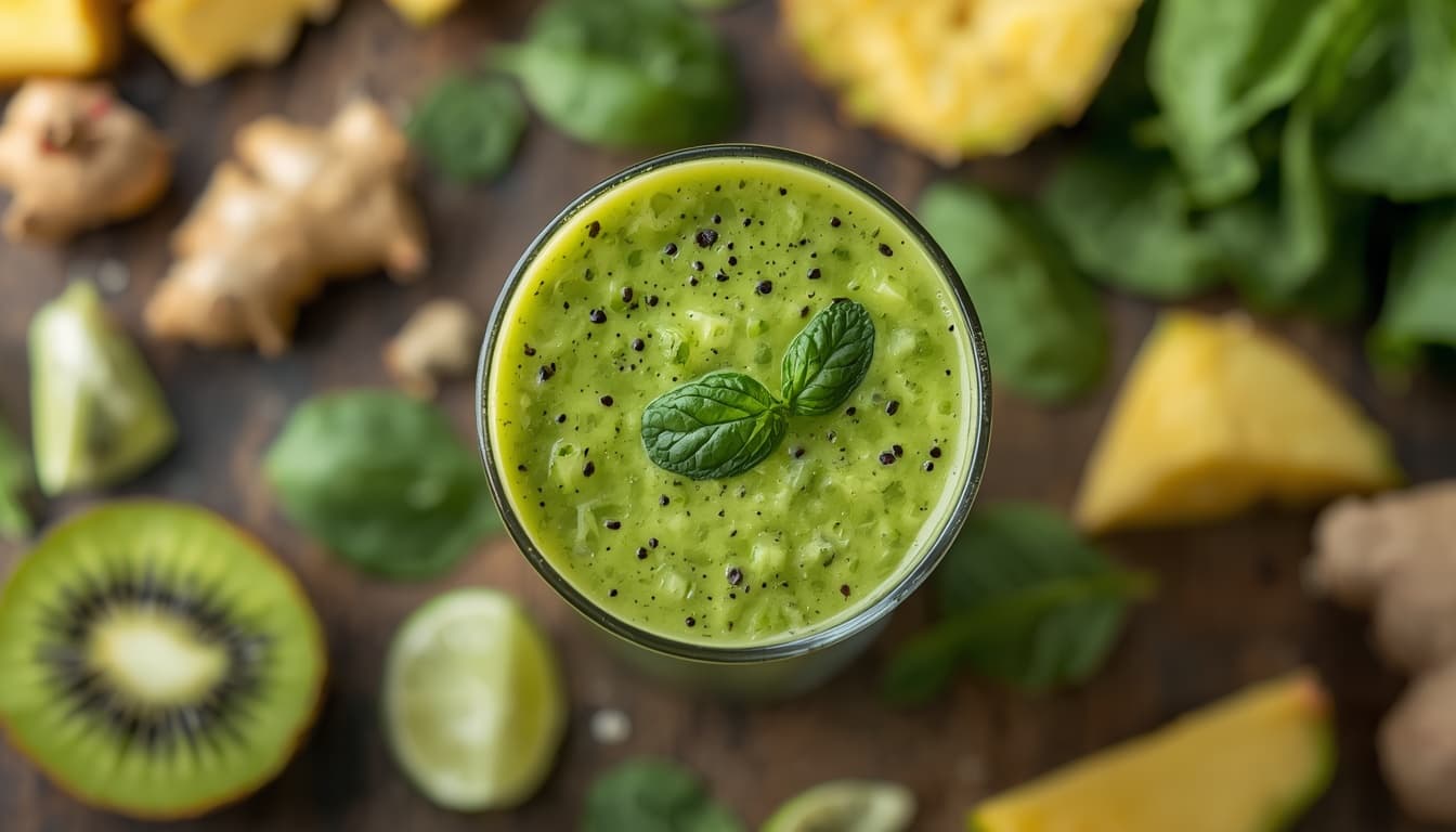 Kiwi Pineapple Fresh Green