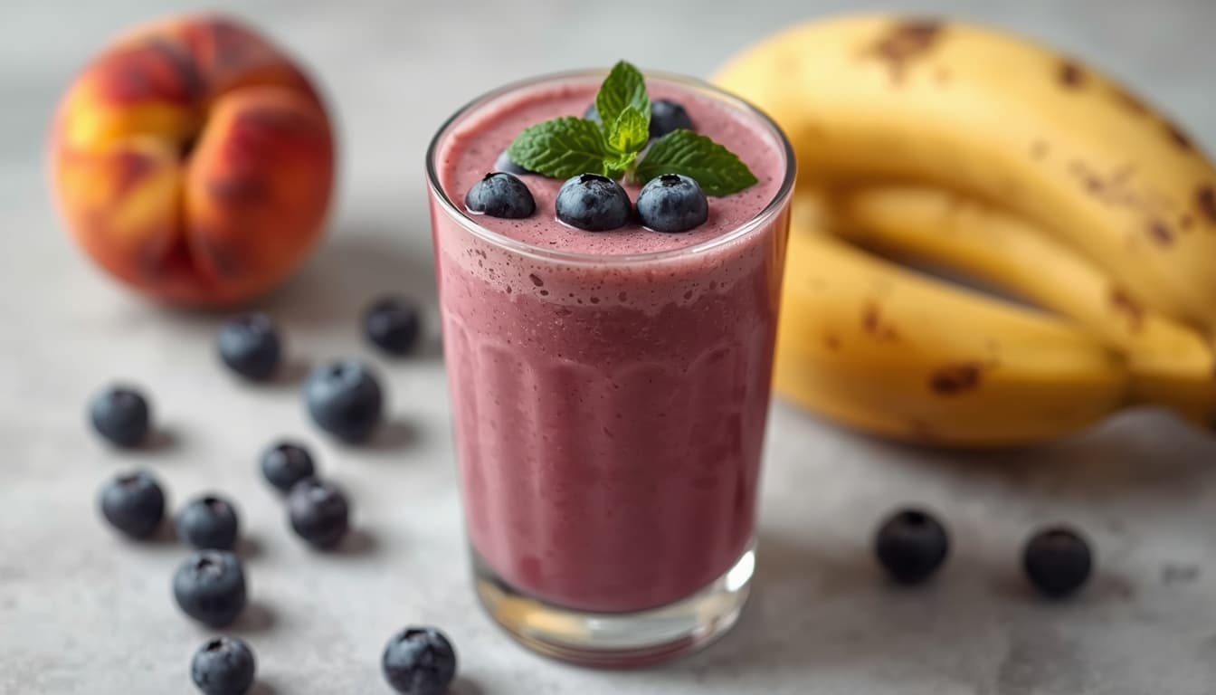 Peach Blueberry Smooth Velvet