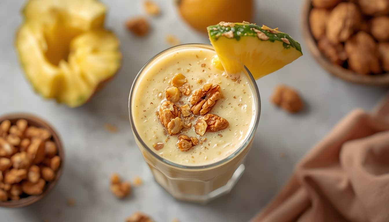 Pineapple Walnut Cream