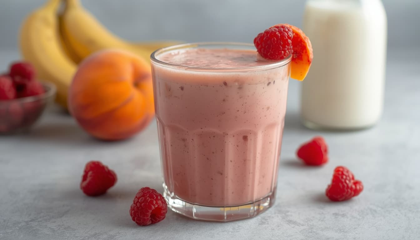 Raspberry Peach Cream