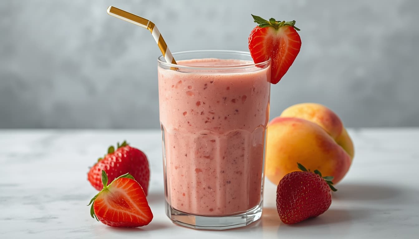 Strawberry Peach Silk